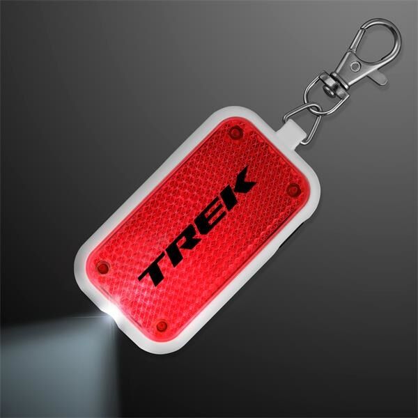 Main Product Image for Clip-on Light Safety Blinkers Keychain - Red
