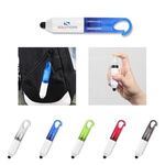 Buy Advertising Clip-On Sanitizer Spray With No-Touch Stylus - 0.17
