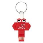 Clipster Buddy 3-In-1 Charging Cable Key Ring -  