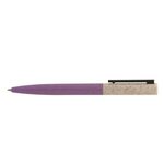Clover Twist-Action Ballpoint Pen - Purple