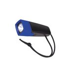 COB Flashlight With Strap - Blue