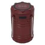 COB Pop-Up Lantern With Wireless Charger - Maroon
