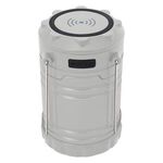 COB Pop-Up Lantern With Wireless Charger - Silver