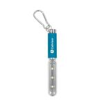 COB Safety Light With Carabiner - Light Blue