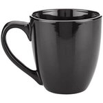 Coffee Mug Bistro Ceramic Mug15 Oz. - Black