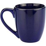 Coffee Mug Bistro Ceramic Mug15 Oz. - Blue-cobalt