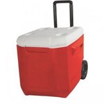 Coleman (R) 45-Quart Wheeled Cooler - Red