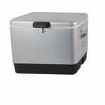 Coleman (R) 54-Quart Classic Steel Belted Cooler - Silver