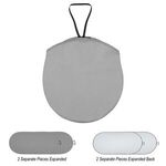 Collapsible Automobile Sun Shades - Gray