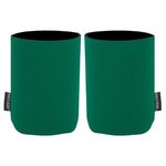 Collapsible Neoprene Koozie (R) Can Kooler - Green