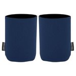 Collapsible Neoprene Koozie (R) Can Kooler - Navy