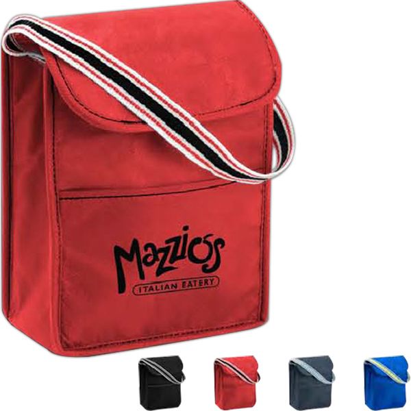 Main Product Image for Imprinted Lunch Bag With Color Band