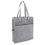 Color Basics Heathered Non-Woven Tote Bag -  