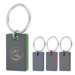 Buy Advertising Color Block Mirrored Key Tag