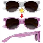 Color Change Sunglasses - Frost/purple