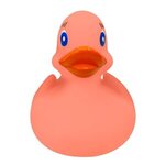 Color Changing Rubber Duck - Translucent  Orange