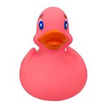Color Changing Rubber Duck - Translucent Raspberry Pink