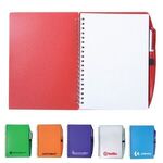 Color-Pro Spiral Unlined Notebook with Pen -  
