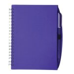 Color-Pro Spiral Unlined Notebook with Pen -  