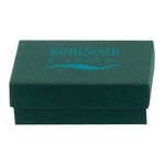 Color Tinted Kraft Jewelry Boxes - Deep Green