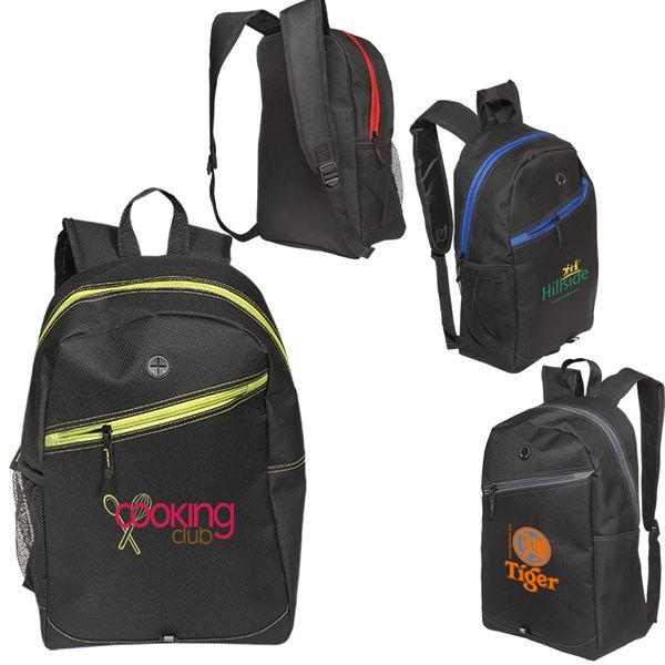 Main Product Image for Imprinted Color Zippin' Laptop Backpack