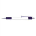 Colorama Grip Pen (Digital Full Color Wrap) - Purple-white