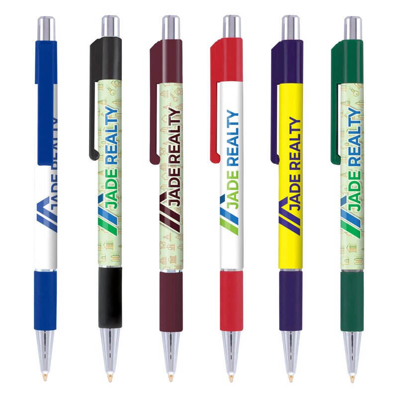 Main Product Image for Custom Printed Colorama Grip Pen (Digital Full Color Wrap)