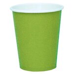 Colored Paper Cups 9 oz. - Lime Green