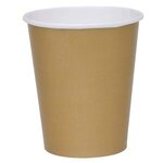 Colored Paper Cups 9 oz. - Old Gold