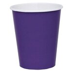 Colored Paper Cups 9 oz. - Purple