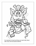 Coloring and Activity Book - A Trip to the Dentist -  