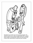 Coloring and Activity Book - A Trip to the Dentist -  