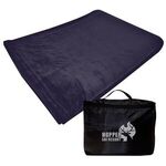 Colossal Comfort Blanket In Bag - Navy Blue