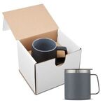 Columbia® 15 oz. Camp Cup in Individual Mailer - Charcoal