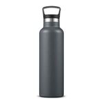 Columbia® 21 fl. oz. Double-Wall Vacuum Bottle with Loop Top - Charcoal