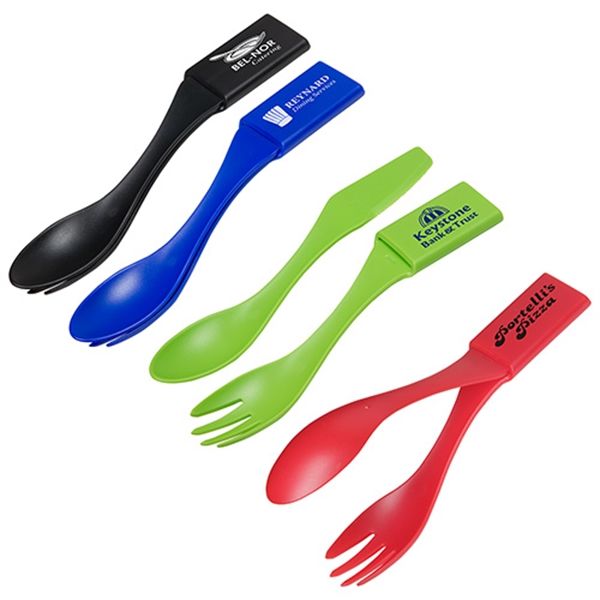 Main Product Image for Custom Combo Salad Picker & Flatware Set