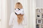 Comfort Pals(TM) Cow 2-in-1 Pillow Sleep Mask -  
