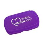 Compact First Aid Case - Empty - Translucent Violet