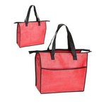 Concourse Heathered Tote - Medium Red