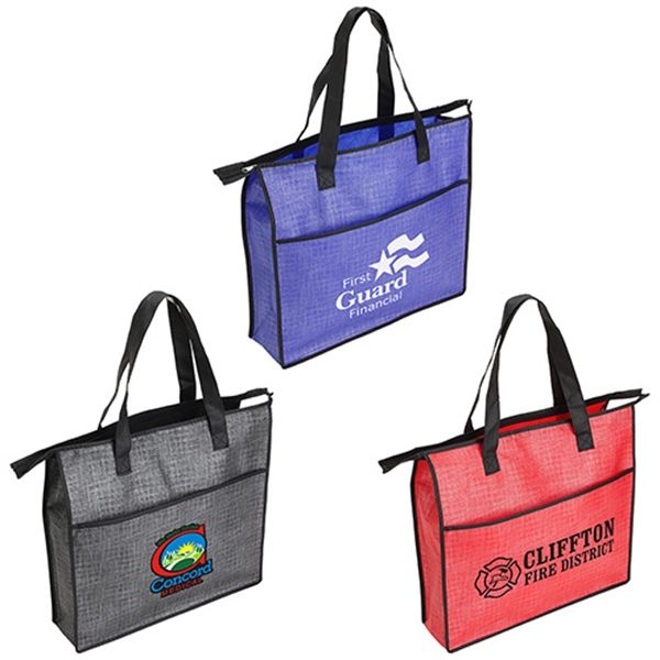 Main Product Image for Custom Concourse Heathered Tote