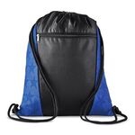 Constellation Polyester Drawstring Backpack - Blue-reflex
