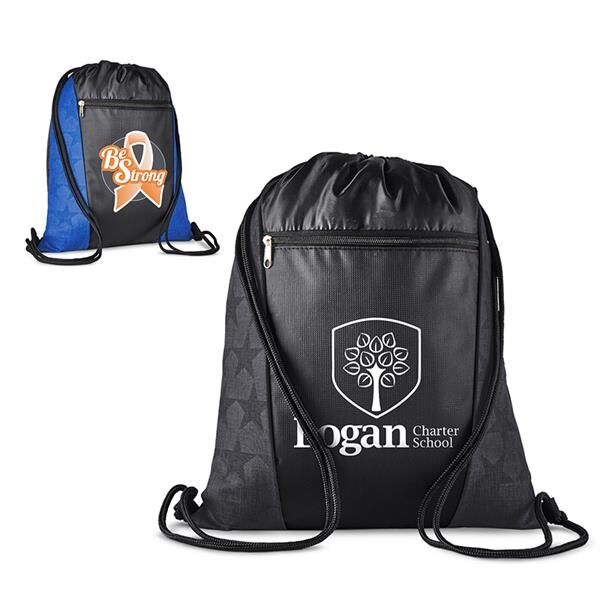 Main Product Image for Promotional Constellation Polyester Drawstring Backpack