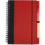 Contrast Paperboard Eco Journal - Red
