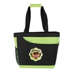 Convertible Cooler Tote - Lime Green