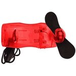 Cool & Portable Mini Fan - Translucent Red