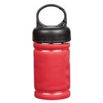 Cooling Towel In Carabiner Case - Red