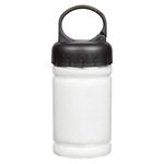 Cooling Towel In Carabiner Case - White