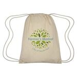 Cooper Cotton Drawstring Bag -  