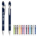 Buy Custom Printed CORE365 Rubberized Aluminum Click Stylus Pen