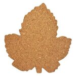 Cork Coaster Leaf -  